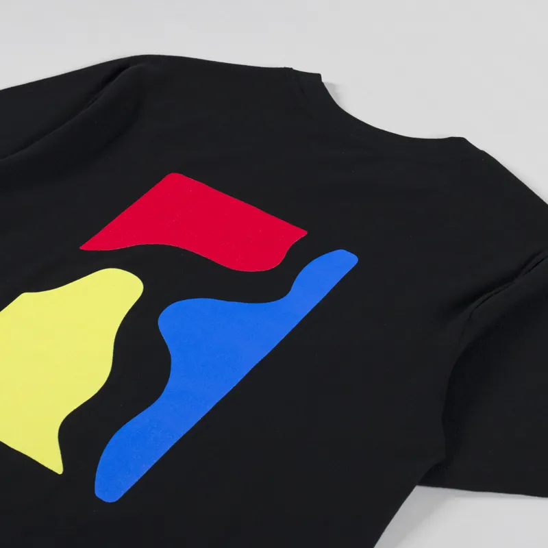 Poetic Collective Colour Logo T Shirt Black-2