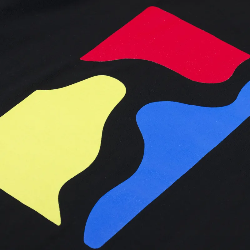 Poetic Collective Colour Logo T Shirt Black-4
