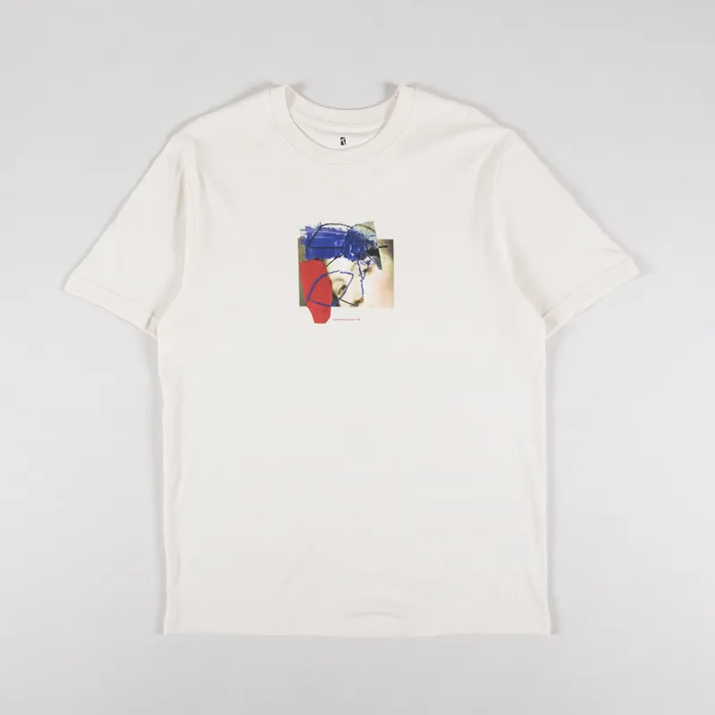 【POETIC COLLECTIVE】 PAINTING T-SHIRT - WHITE POETICCOLLECTIVE Space White T-Shirt | Zumiez