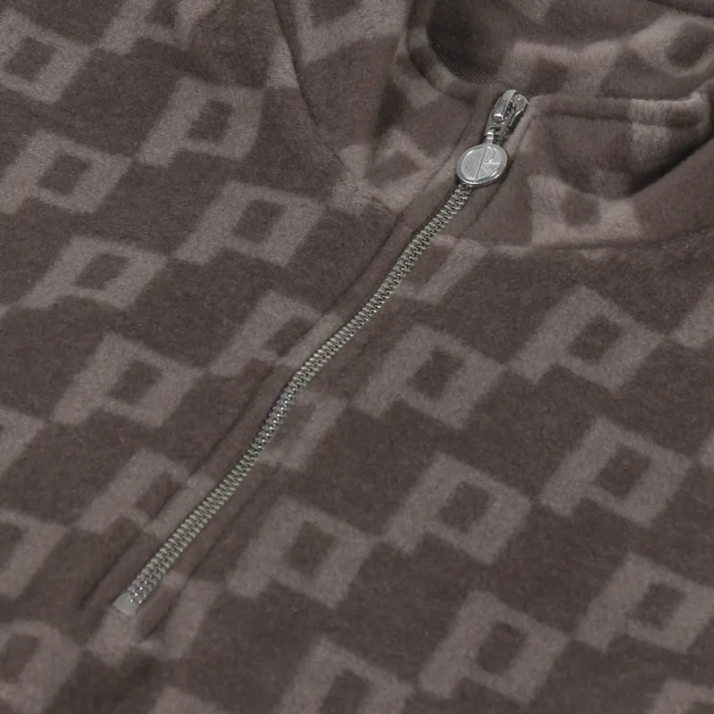 Polar Skate Co. P Fleece Pullover Light Brown-2