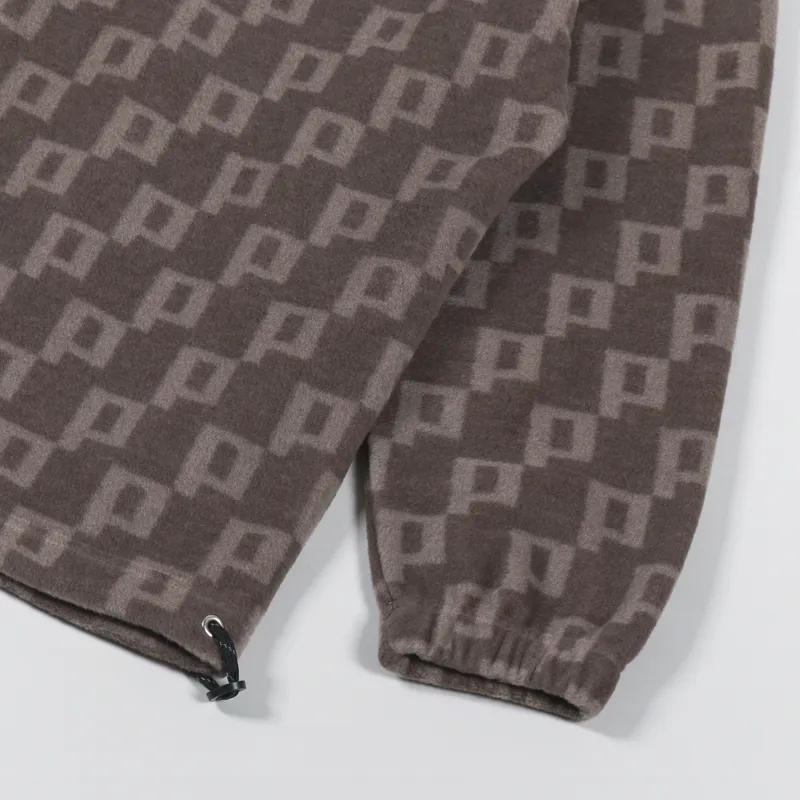 Polar Skate Co. P Fleece Pullover Light Brown-3