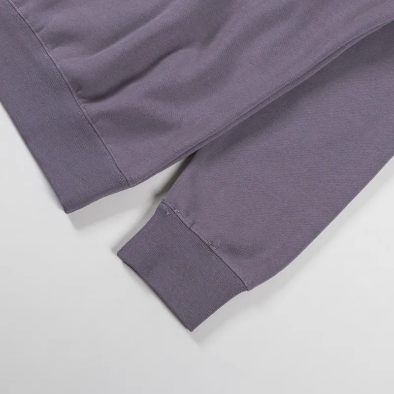 Huf Set Triple Triangle Pullover Hoodie Light Plum-7