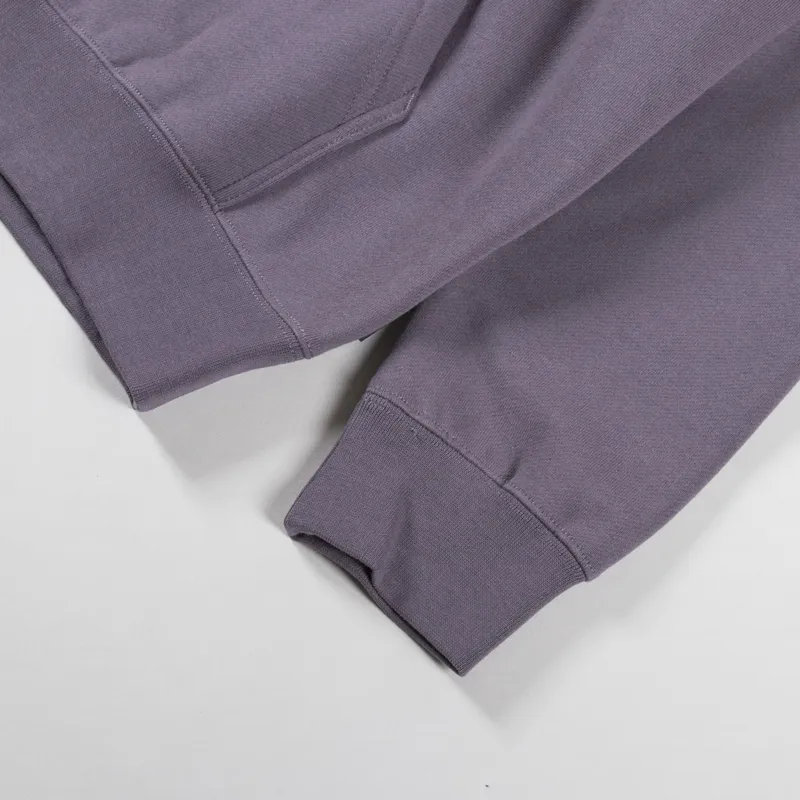 Huf Set Triple Triangle Pullover Hoodie Light Plum-6