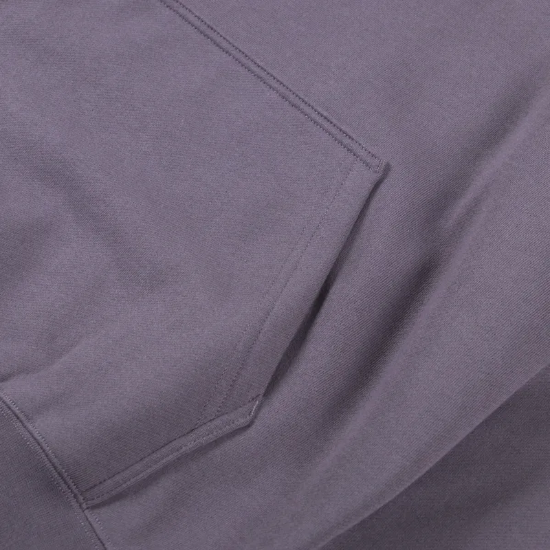 Huf Set Triple Triangle Pullover Hoodie Light Plum-8