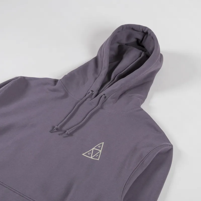 Huf Set Triple Triangle Pullover Hoodie Light Plum-3