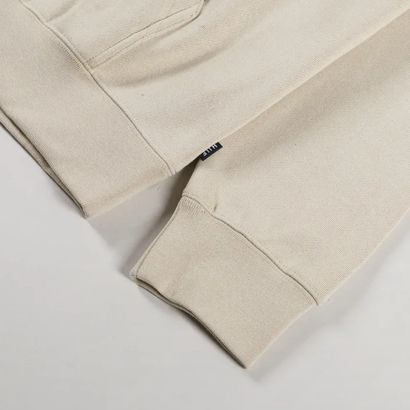 Huf Set Triple Triangle Pullover Hoodie Stone-8