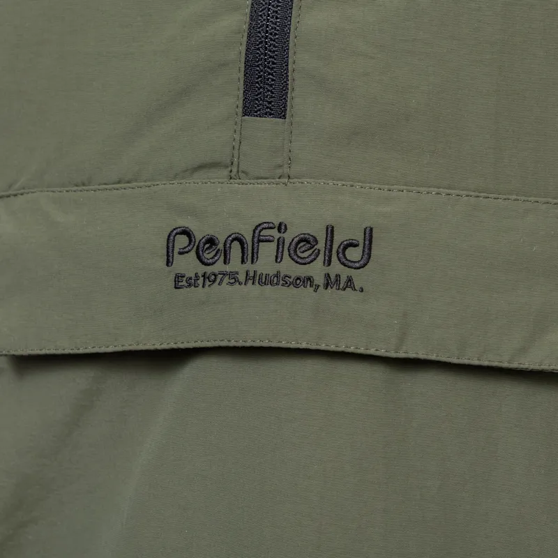 Penfield Hudson Script Windbreaker Jacket Forest Night-7