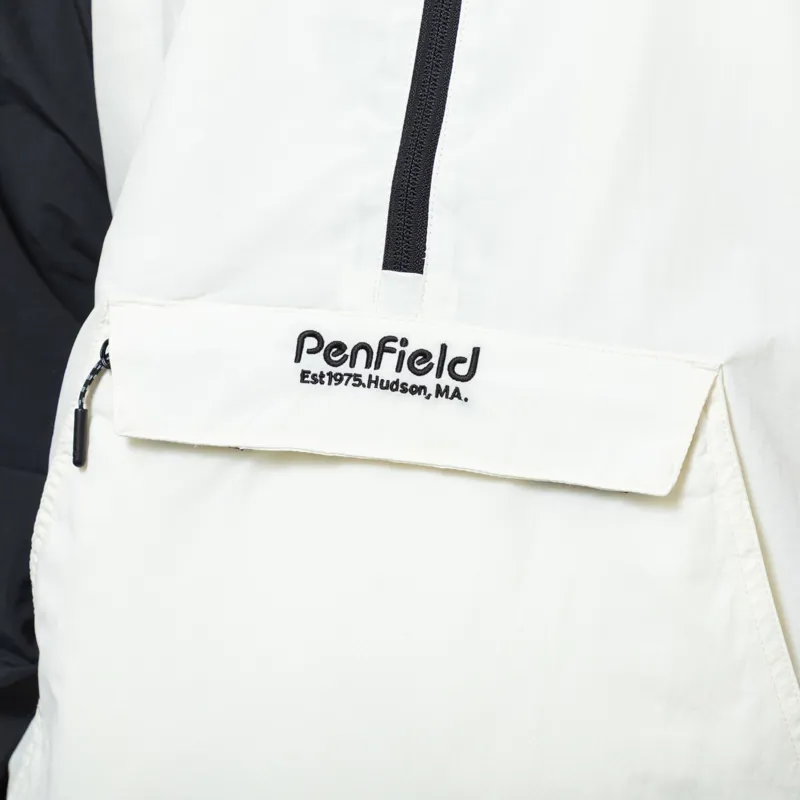 Penfield Hudson Script Windbreaker Jacket Marshmallow-7