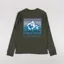 Penfield Back Graphic Long Sleeve T Shirt Forest Night