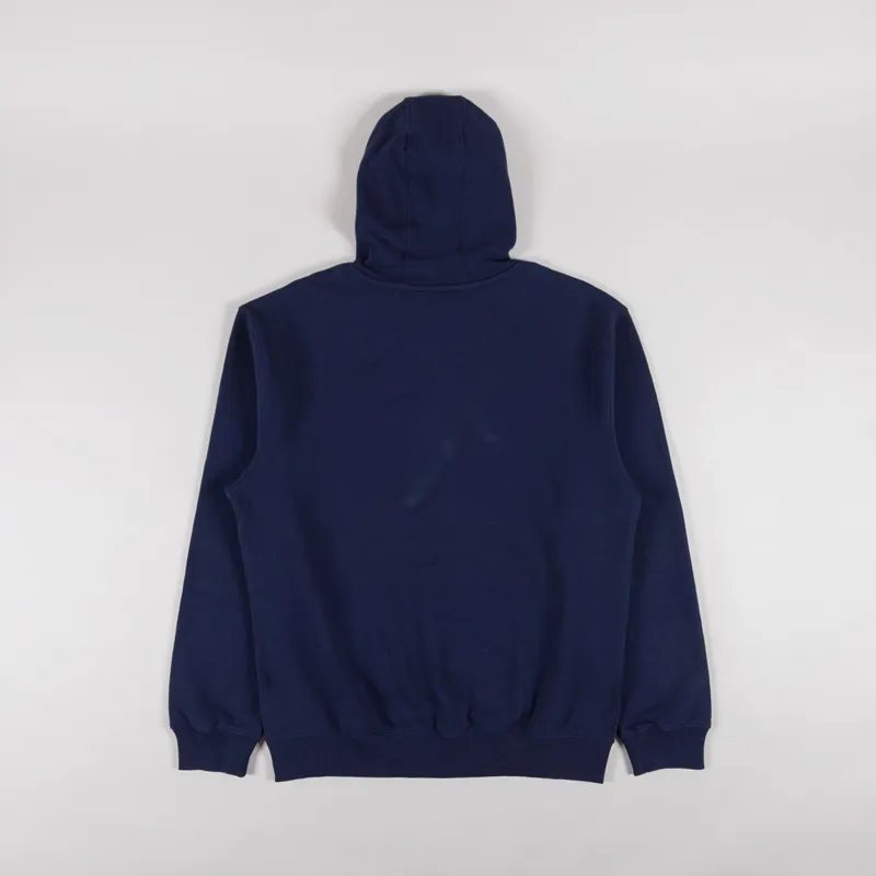 Penfield Badge Hoodie Navy Blazer-1