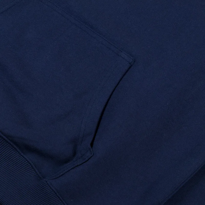 Penfield Badge Hoodie Navy Blazer-6