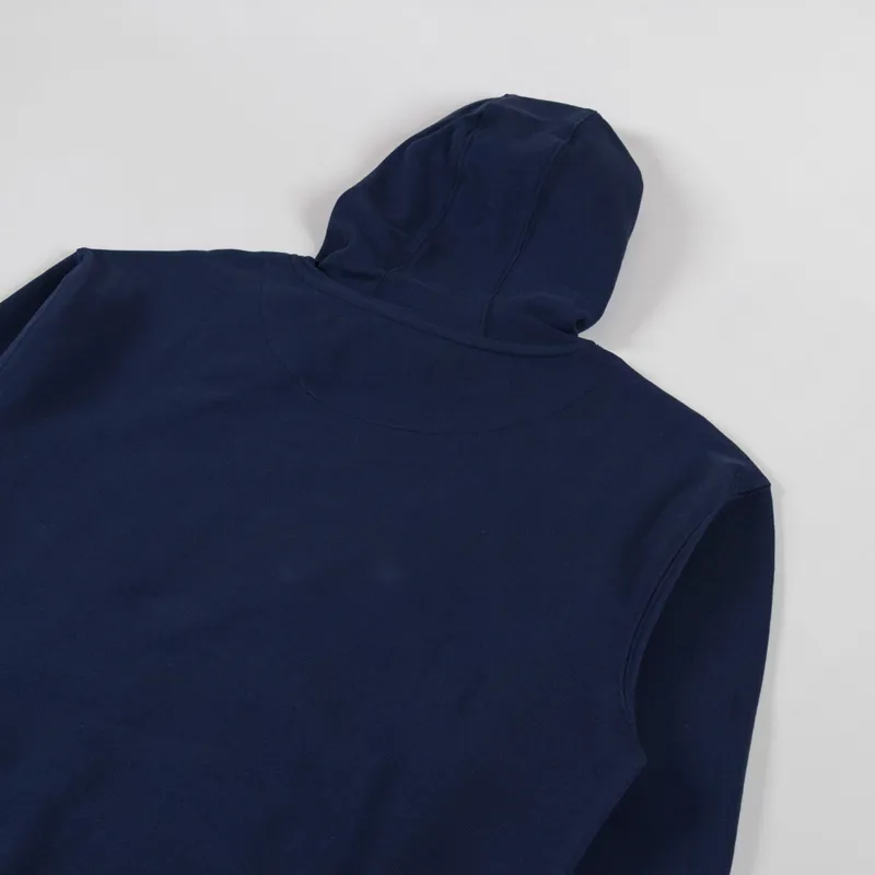 Penfield Badge Hoodie Navy Blazer-3