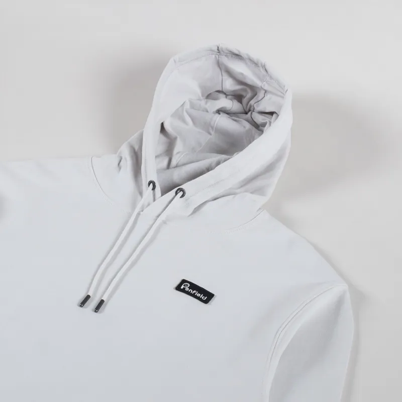 Penfield Badge Hoodie Nimbus Cloud-2
