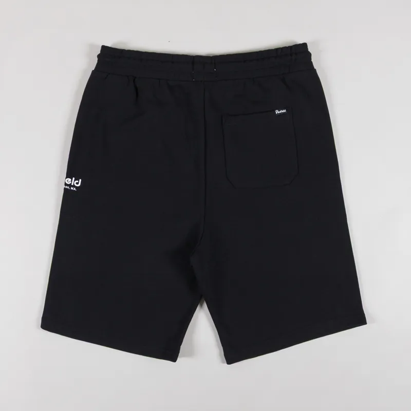 Penfield Hudson Script Sweat Shorts Black-1