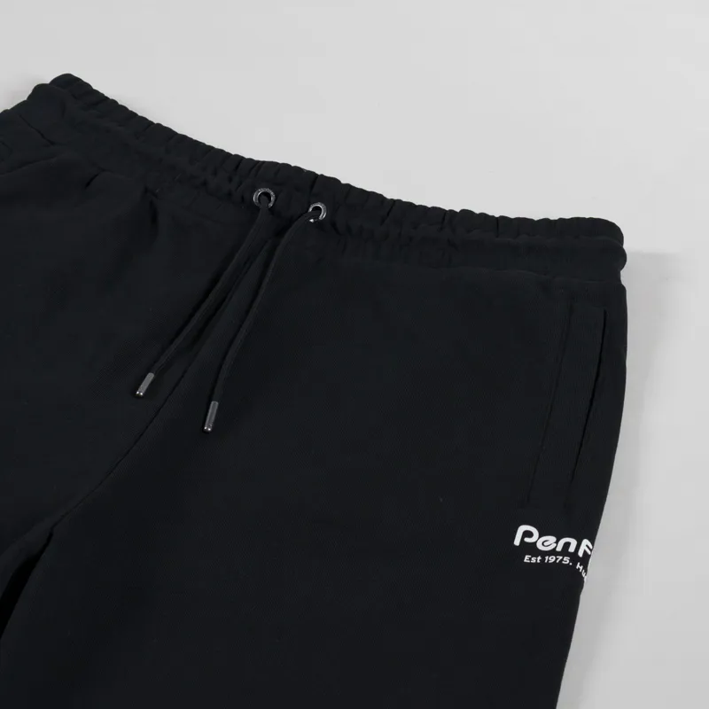 Penfield Hudson Script Sweat Shorts Black-2