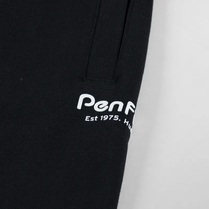 Penfield Hudson Script Sweat Shorts Black-6