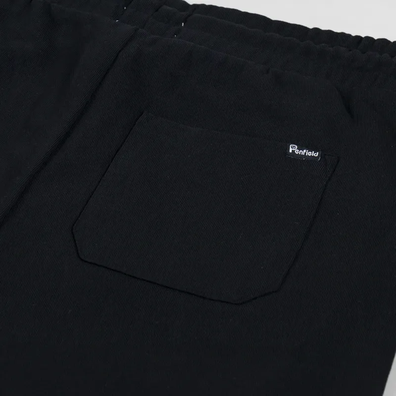 Penfield Hudson Script Sweat Shorts Black-7