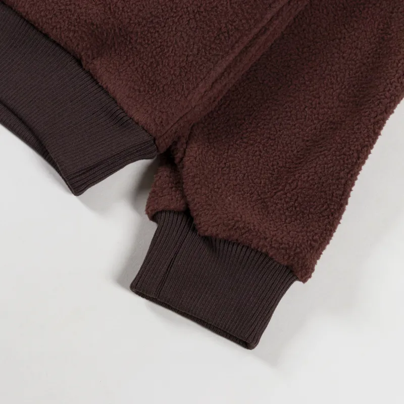 Penfield Washed Fleece Funnel Chicory Coffee-8