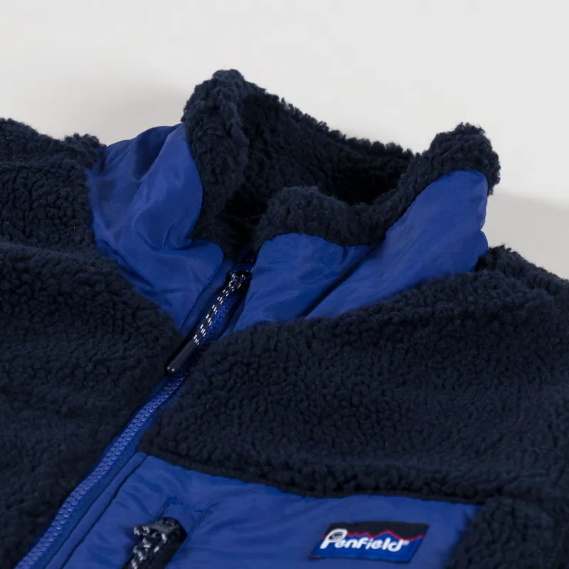 Penfield Mattawa Fleece Jacket Navy Blazer-4