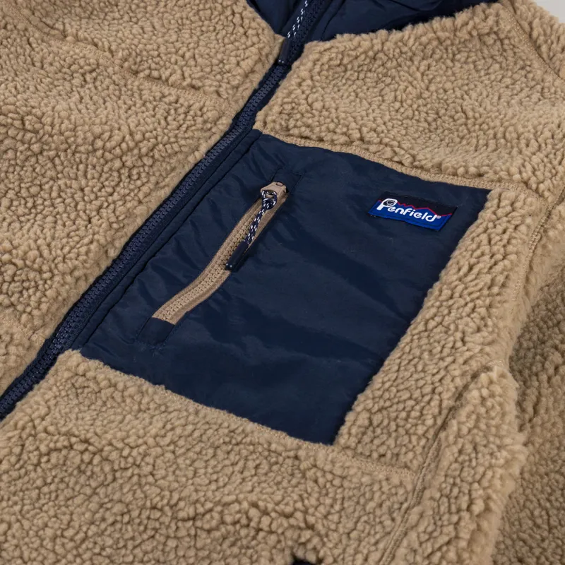 Penfield Mattawa Fleece Jacket Chinchilla-5