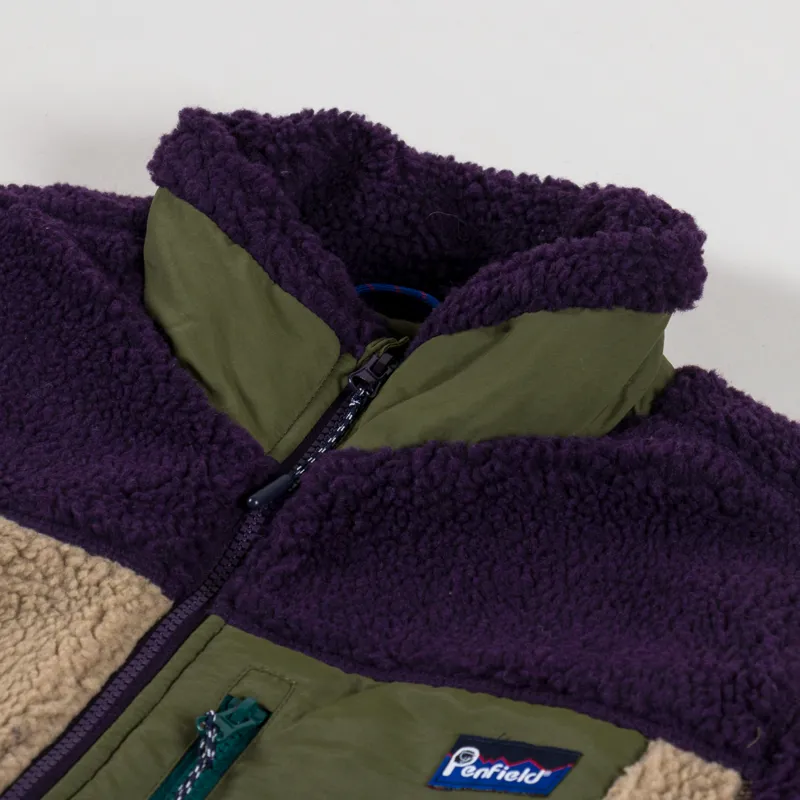 Penfield Mattawa Fleece Jacket Nightshade-4