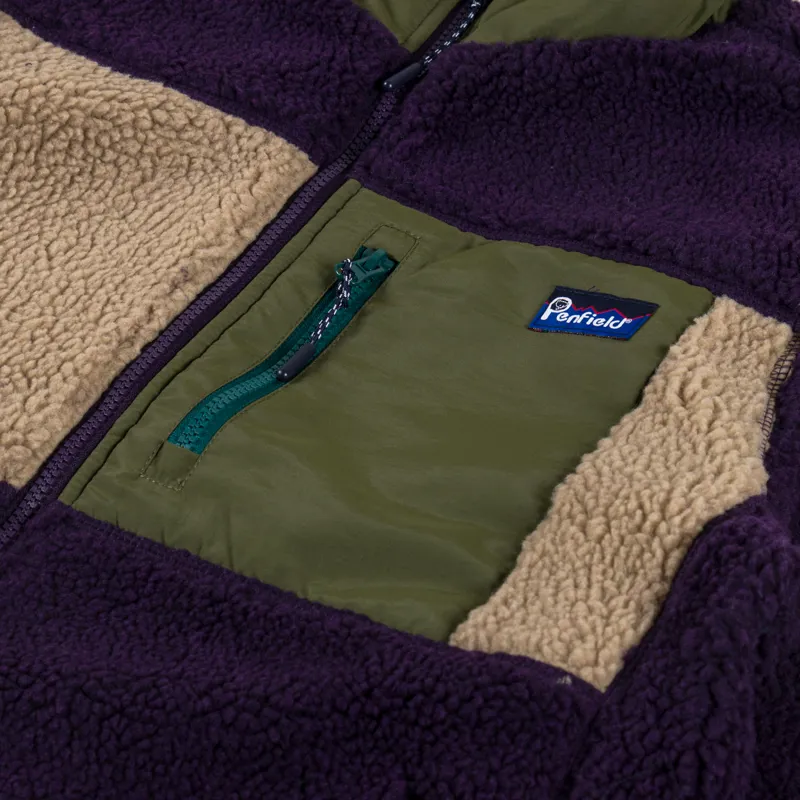 Penfield Mattawa Fleece Jacket Nightshade-5
