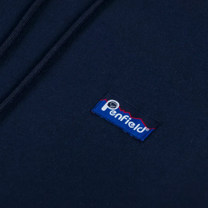 Penfield Original Logo Hoodie Navy Blazer-4