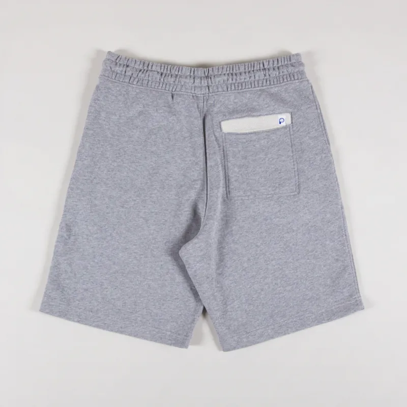 Penfield Original Logo Shorts Athletic Grey Heather-1