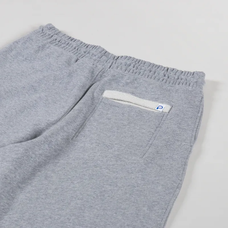 Penfield Original Logo Shorts Athletic Grey Heather-3