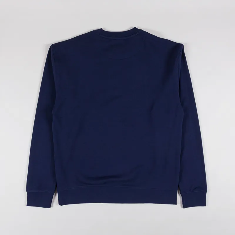 Penfield Embroidered Mallard Sweatshirt Navy Blue-1