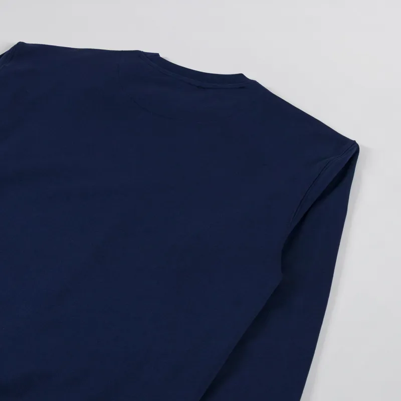 Penfield Embroidered Mallard Sweatshirt Navy Blue-3