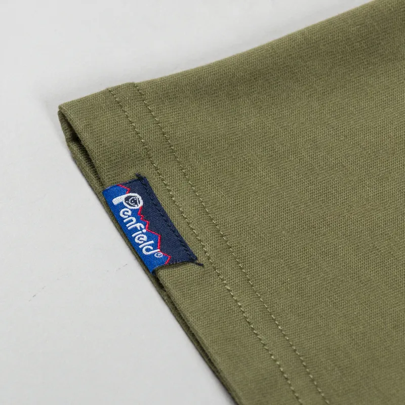 Penfield Regal Mallard T Shirt Capulet Olive-3