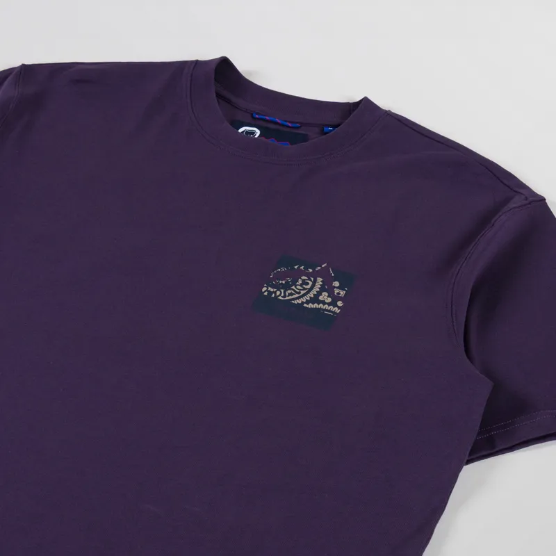 Penfield Mountain Back Graphic T Shirt Nightshade-3