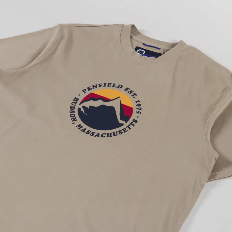 Penfield Circle Mountain T Shirt Chinchilla-1
