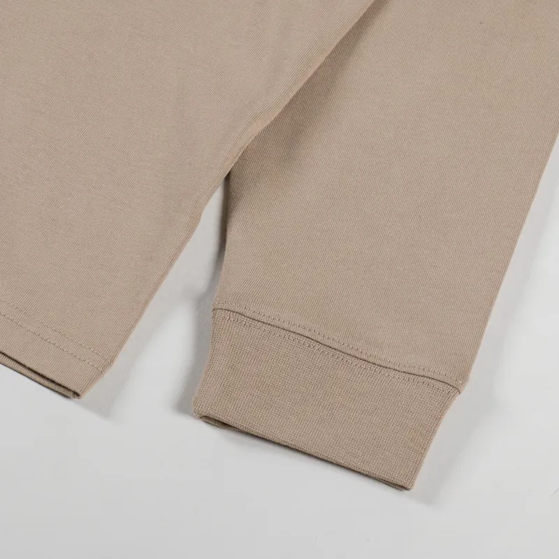 Penfield Black Bear Back Graphic Long Sleeve T Shirt Chinchilla-2