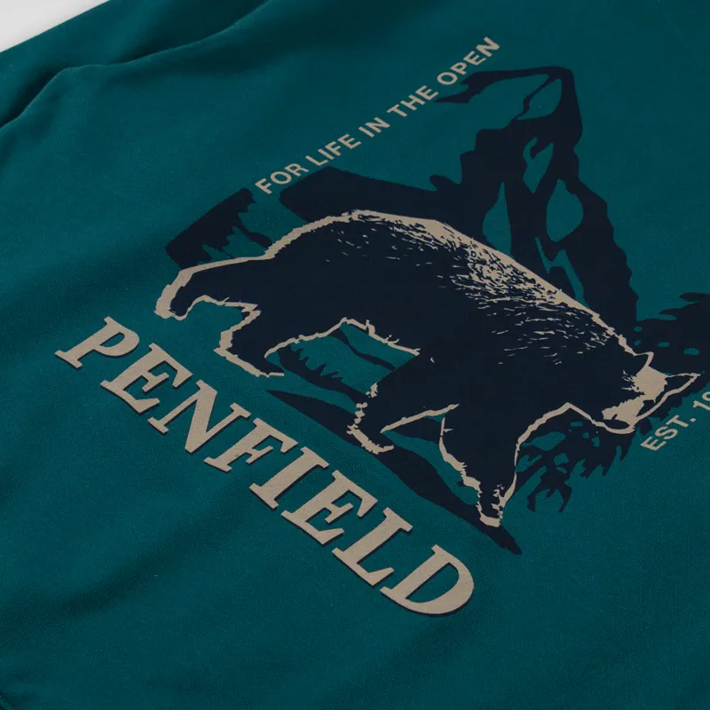 Penfield Black Bear Hoodie June Bug-9