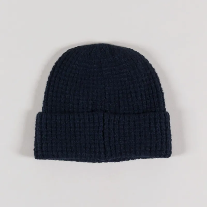 Penfield Waffle Beanie Navy Blazer-1