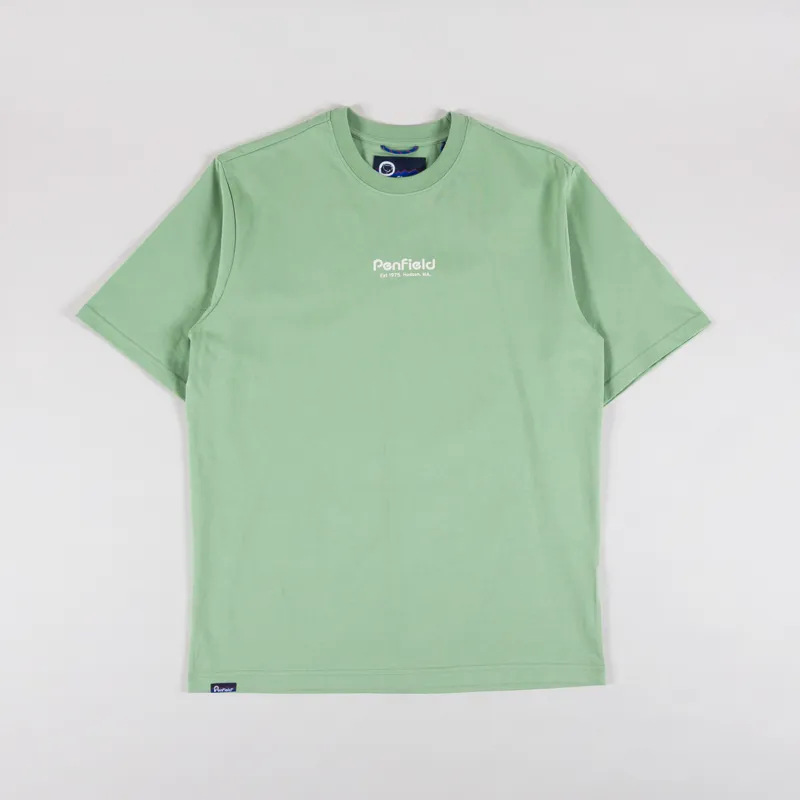 Penfield Circle Landscape T Shirt Mistletoe-1