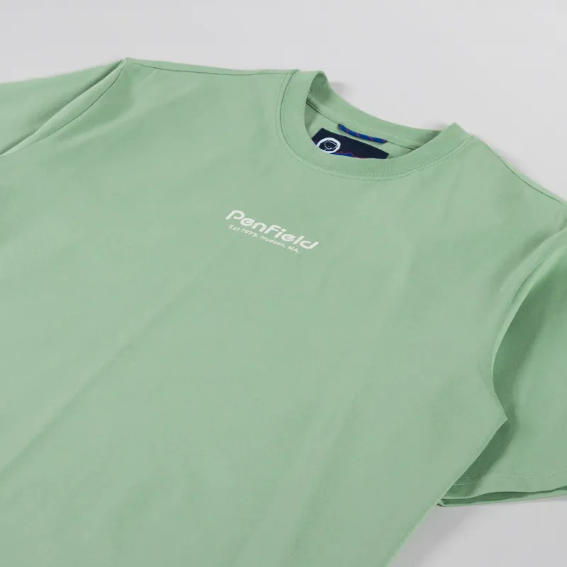 Penfield Circle Landscape T Shirt Mistletoe-3