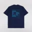 Penfield Contrast Stripe Bear T Shirt Nazy Blazer