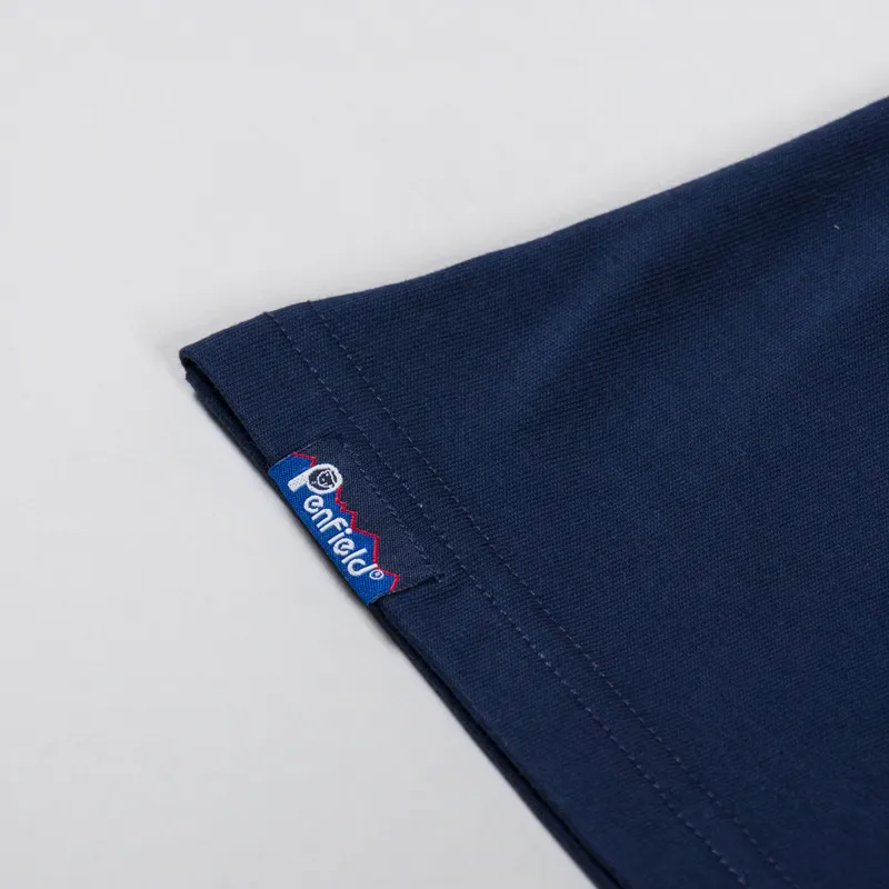 Penfield Fishing Bear T Shirt Navy Blazer-6