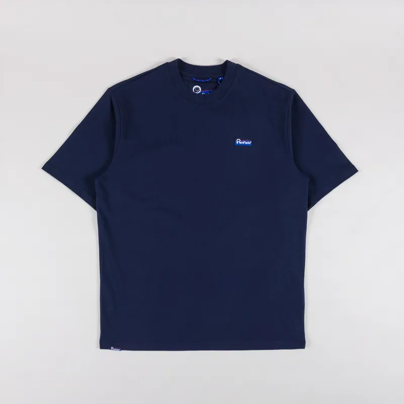 Penfield Fishing Bear T Shirt Navy Blazer-1