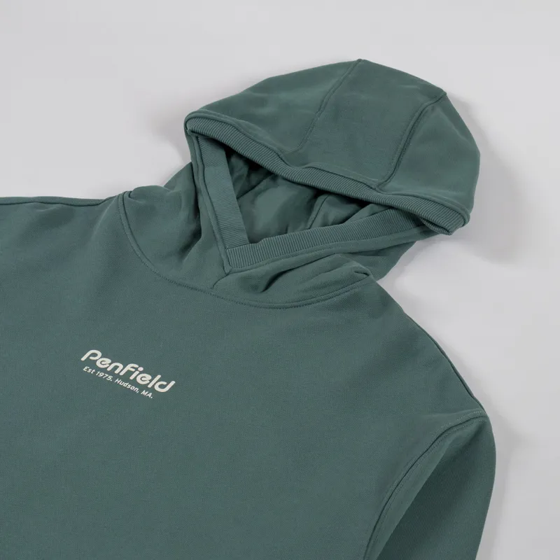 Penfield Circle Landscape Hoodie Dark Forest-3