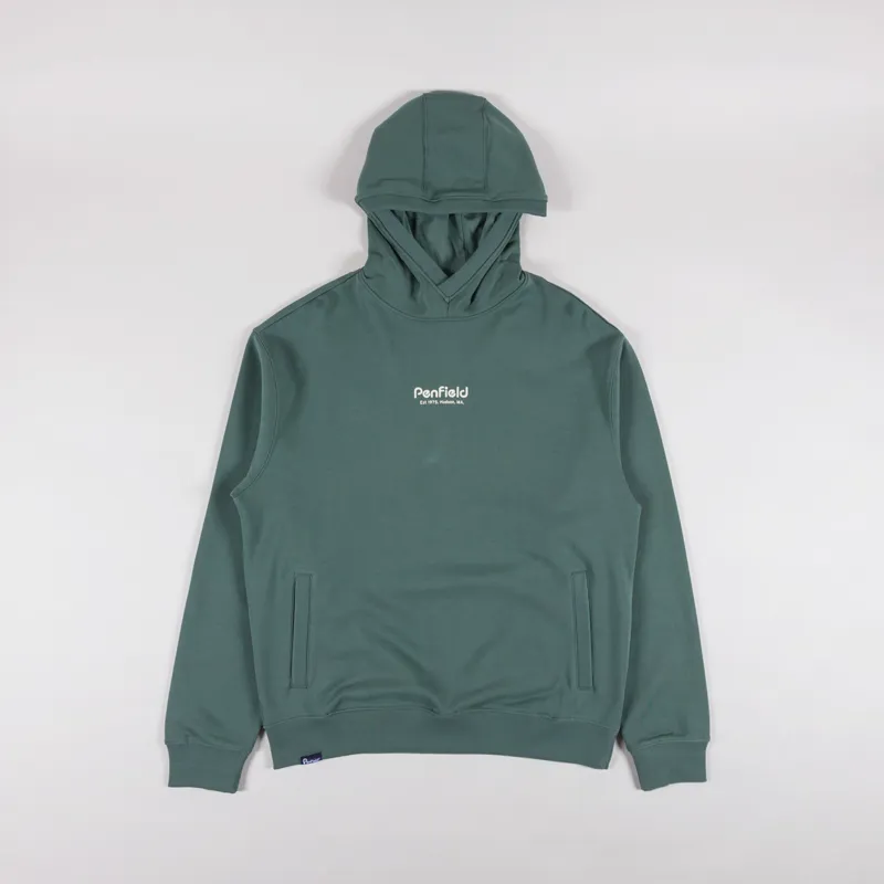 Penfield Circle Landscape Hoodie Dark Forest-1