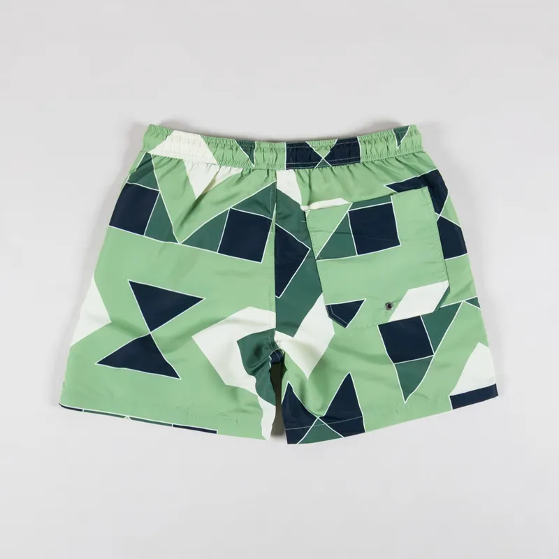 Penfield Eldridge Print Packable Swim Shorts Mistletoe-1