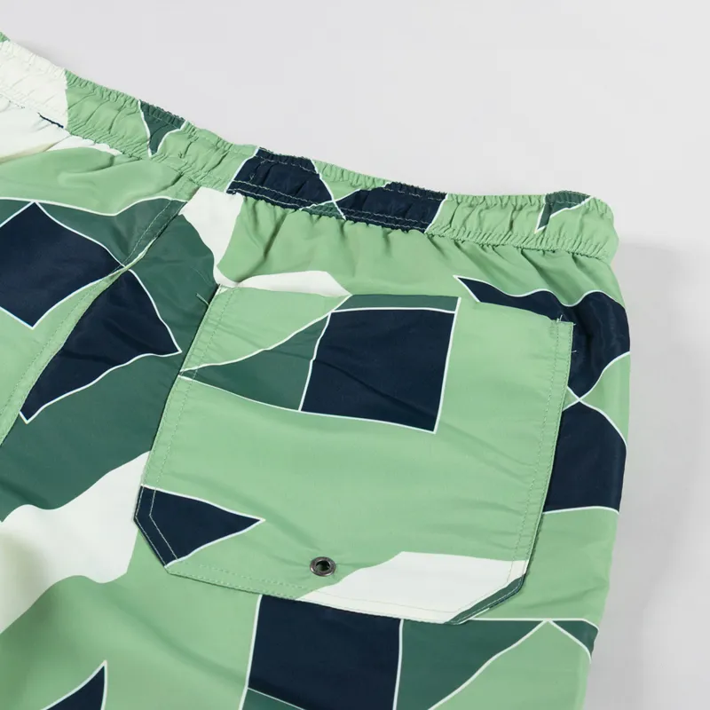 Penfield Eldridge Print Packable Swim Shorts Mistletoe-3
