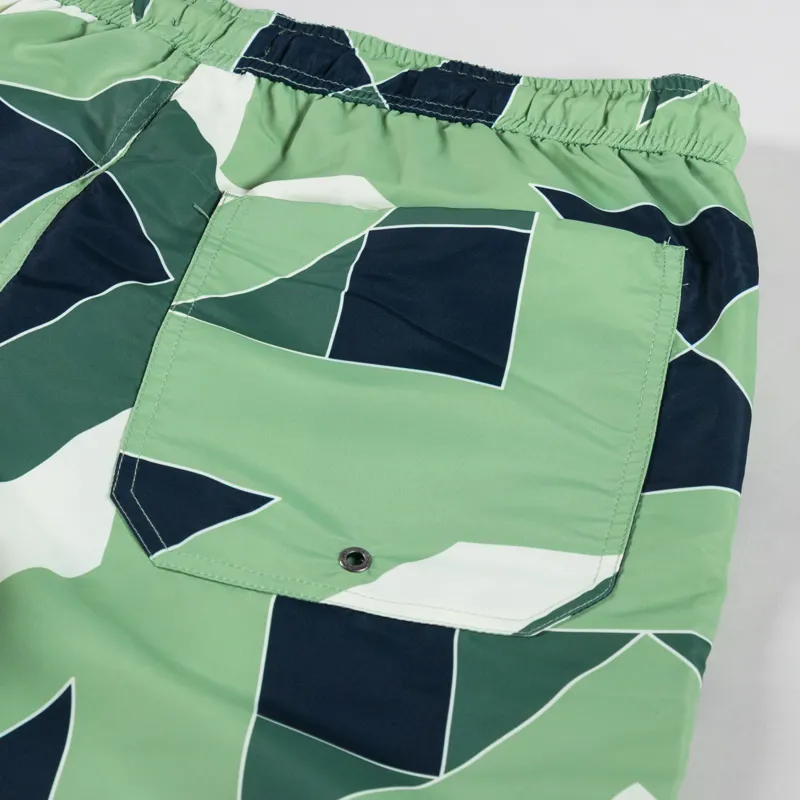 Penfield Eldridge Print Packable Swim Shorts Mistletoe-5