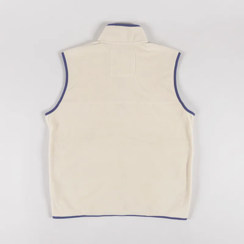 Penfield Graylock Fleece Vest Brown Rice-1