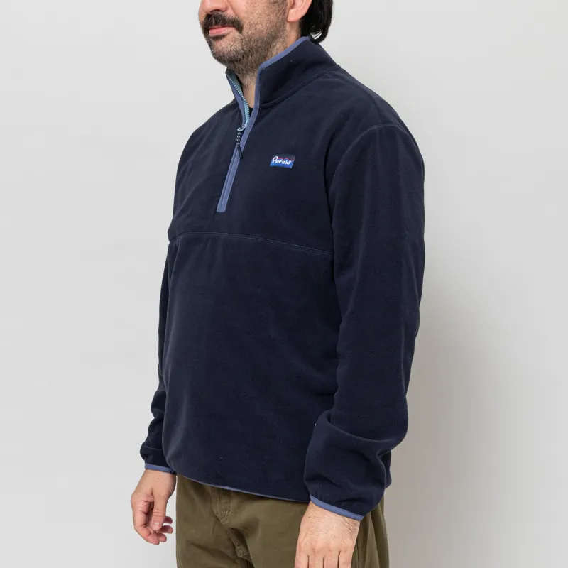 Penfield Graylock 1/4 Zip Fleece Navy Blazer-1