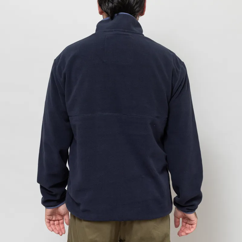 Penfield Graylock 1/4 Zip Fleece Navy Blazer-3